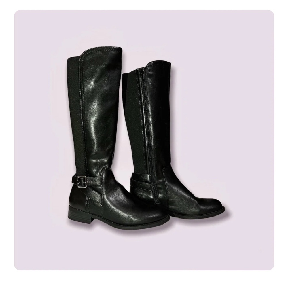 Nine West Black Knee-High Boots